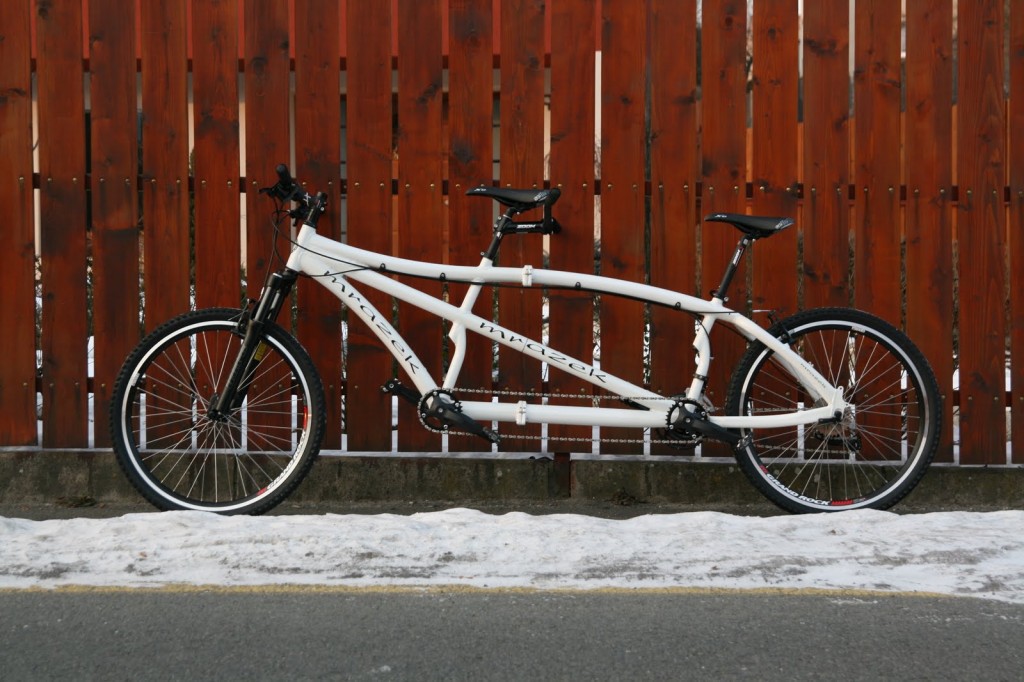 folding tandem bike