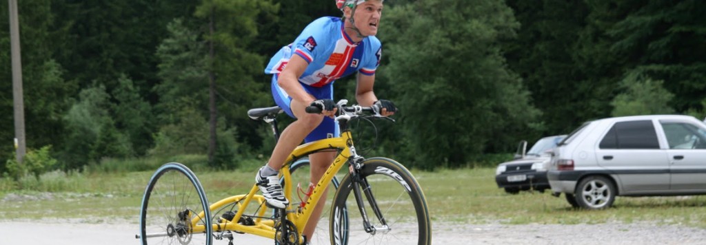 Jumbo-RS - racing trike supposed to be used on Paralympic games and other races for disabled cyclists.
