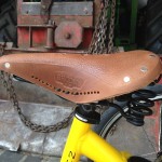 super comfortable leather saddle Brooks Flyer Aged